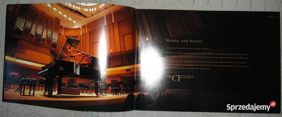 Yamaha Premium Pianos CF S Series catalog Kępice