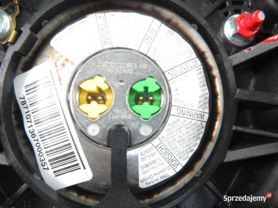 PODUSZKA KIEROWCY OPEL CORSA D 13235770 osobowe Poduszki powietrzne