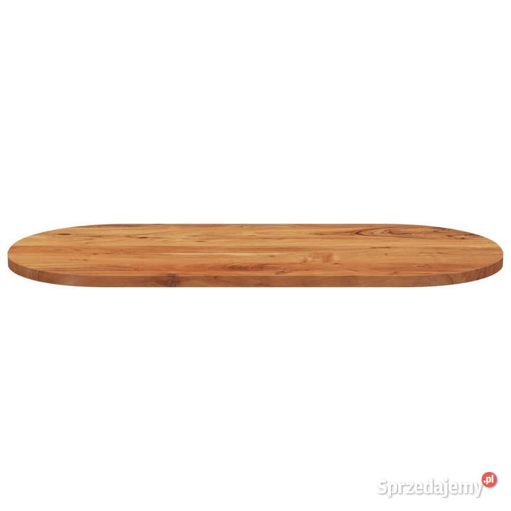 Blat do stołu 90x40x38 owalny lite drewno