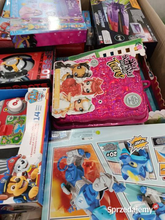 Paleta z mixem nowych zabawek około 100 W Kowal