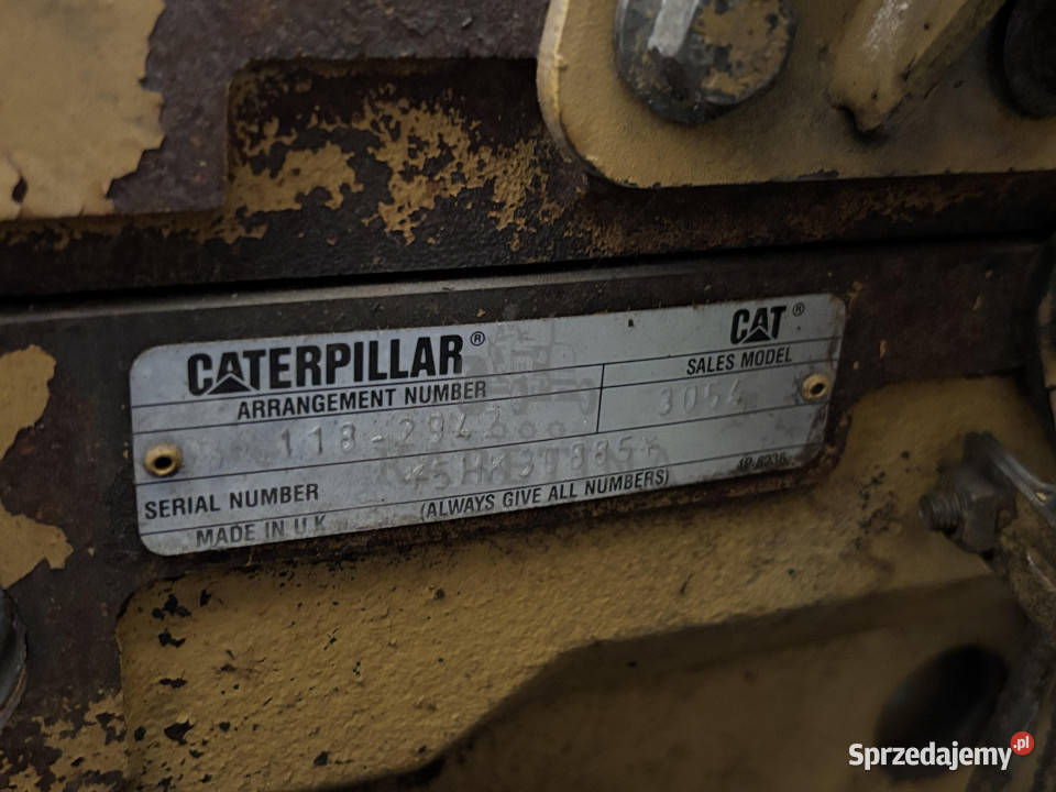 Cat Caterpillar Silnik 3054 560 2015 koni 1994 wielkopolskie