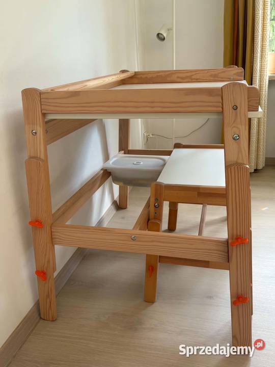 TROFAST biurko i krzesło IKEA Zduny