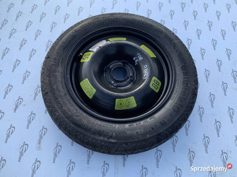 CITROEN C4 DS4 PEUGEOT 2008 3008 koło dojazdowe