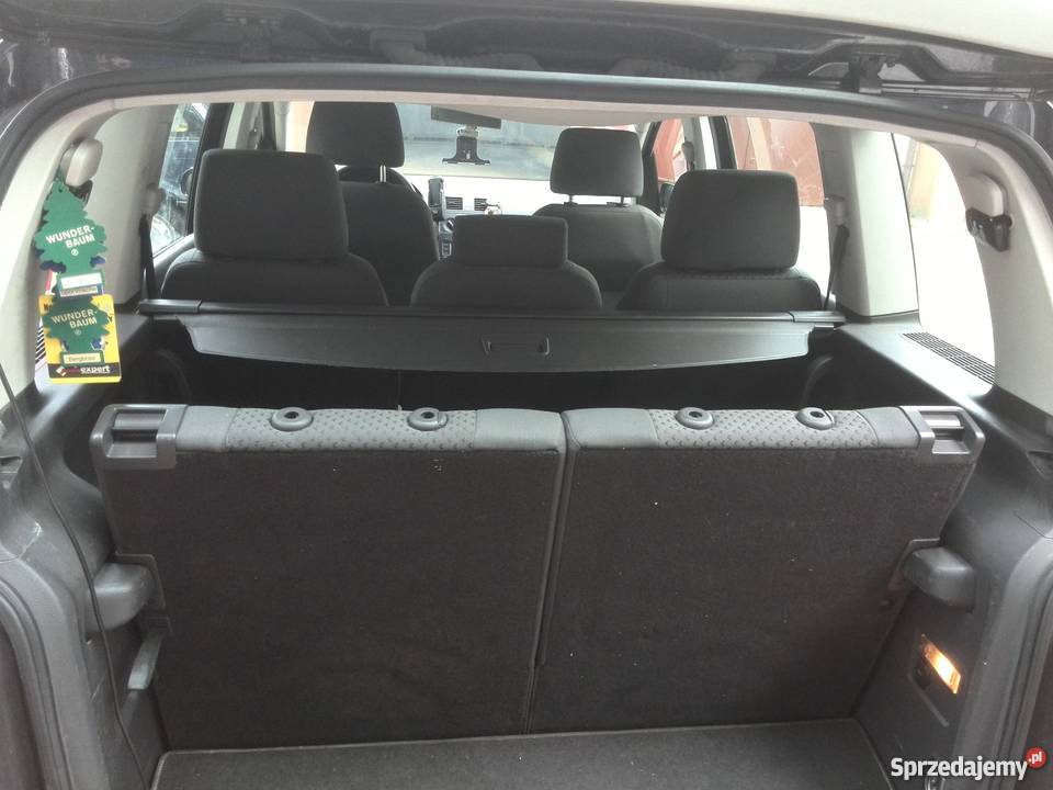 VW TOURAN 19 TDI CZARNY 7 OSOBOWY 6 BIEGOWY ESP Touran zachodniopomorskie Myślibórz