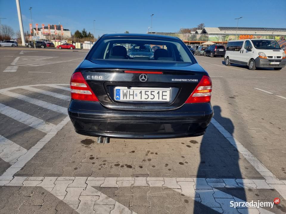 MercedesBenz Klasa C W203 18 Benzyna Gaz Warszawa sprzedam