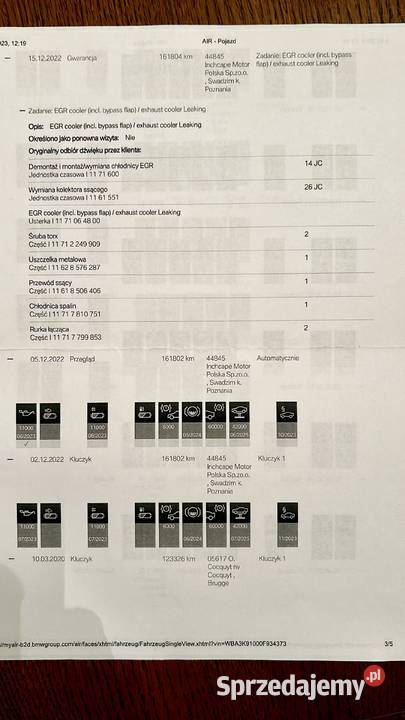 BMW 316d F31 2014 r ASO bezwypadkowy sprzedam