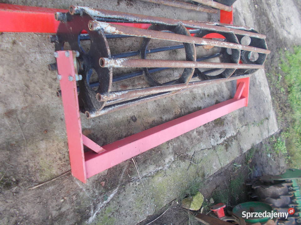 wał rurowy pakera 2 3 m ramka skrobaki AGROMASZ Łubianka
