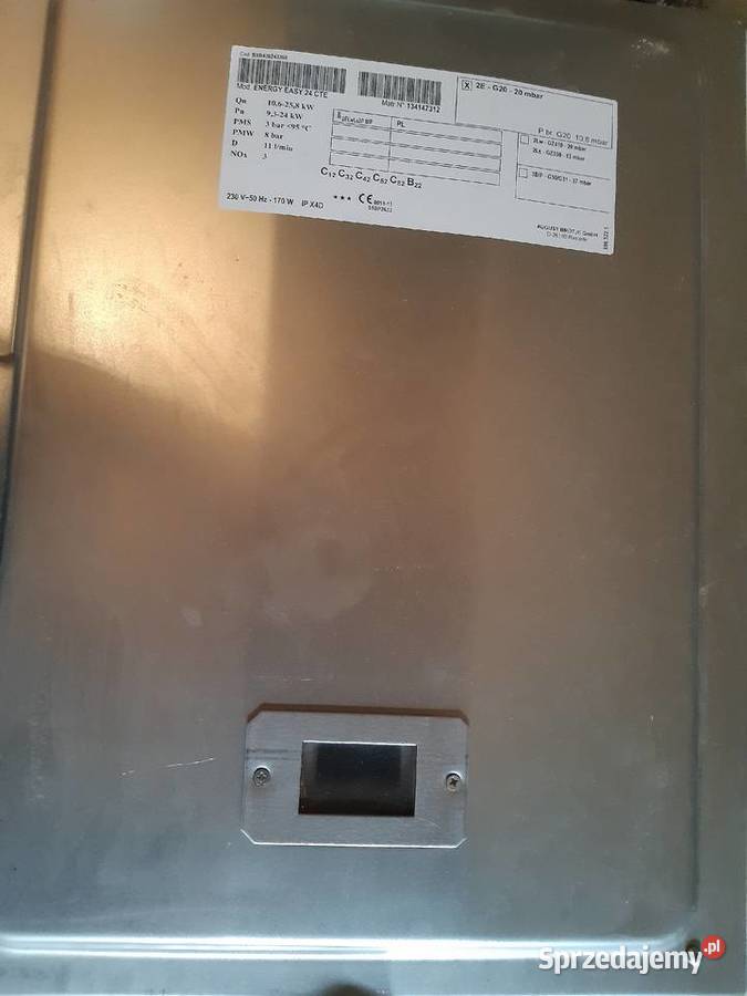 Piec gazowy Brotje Energy Easy 24 kW dwuf zam Piece i kominki