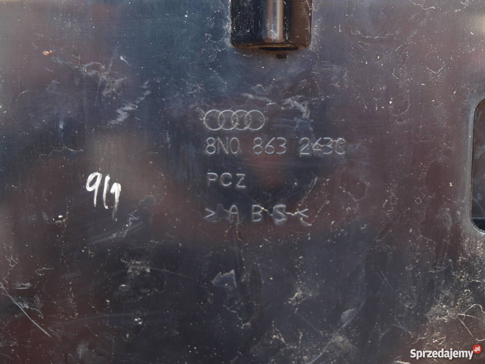 Audi TT panel klimy szuflada radia z chromem osobowe Wyposażenie wnętrza Kalisz