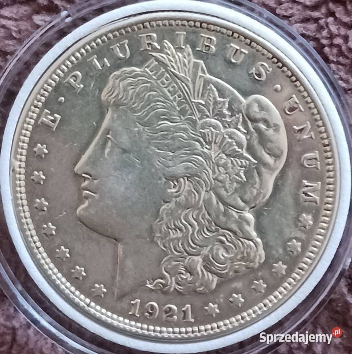 1 Dolar USA Morgan 1921 r Oryginał wielkopolskie Konin