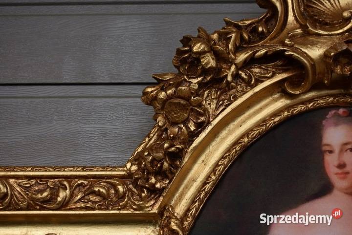 Złote Lustro 210 x 107 Obraz Arystokratka Kraków