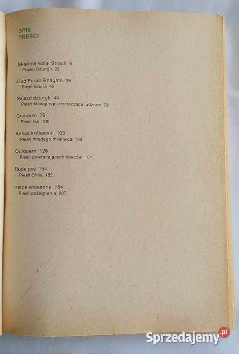 KSIĘGA DŻUNGLI DRUGA KSIĘGA DŻUNGLI Rudyard Hajnówka