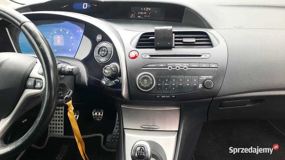 Honda Civic Ufo 14 16V Benzyna Klima Alu Super welurowa tapicerka Kraśnik