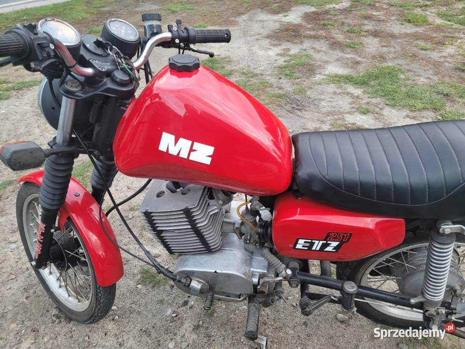 Mz Etz 251 z dokumentami nieuszkodzony Parczew