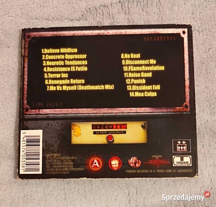 Radium In Extremist CD techno hardcore