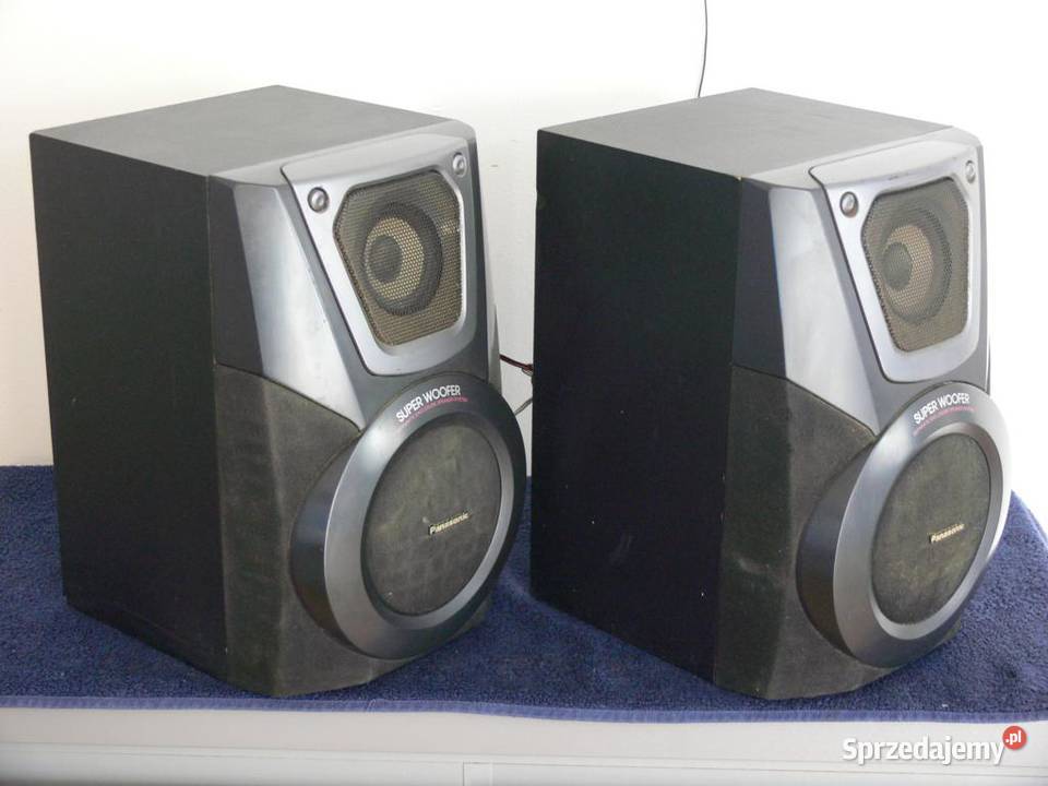 Kolumny Panasonic SBAK28 mocne 2 x 100 wat Słuchawki i głośniki