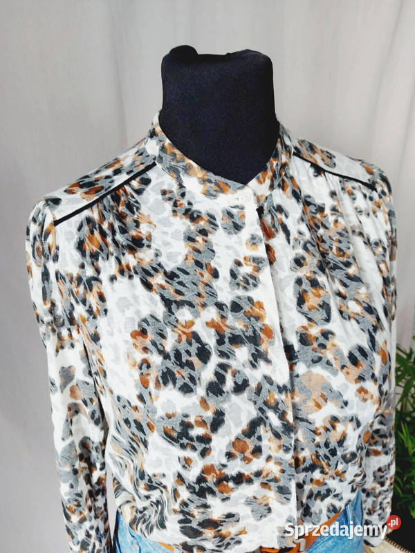 Bluzka koszulowa damska na guziki bez Złoczew