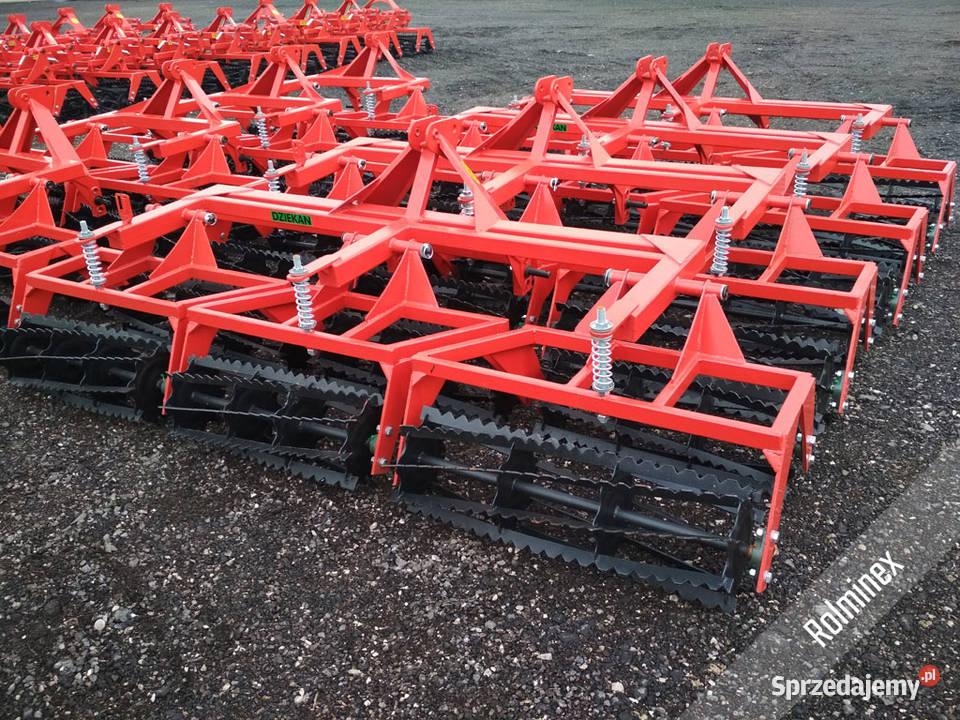 Podwójny wał dociskowy do kultywatora DZIEKAN D4 Wały Zielona Góra