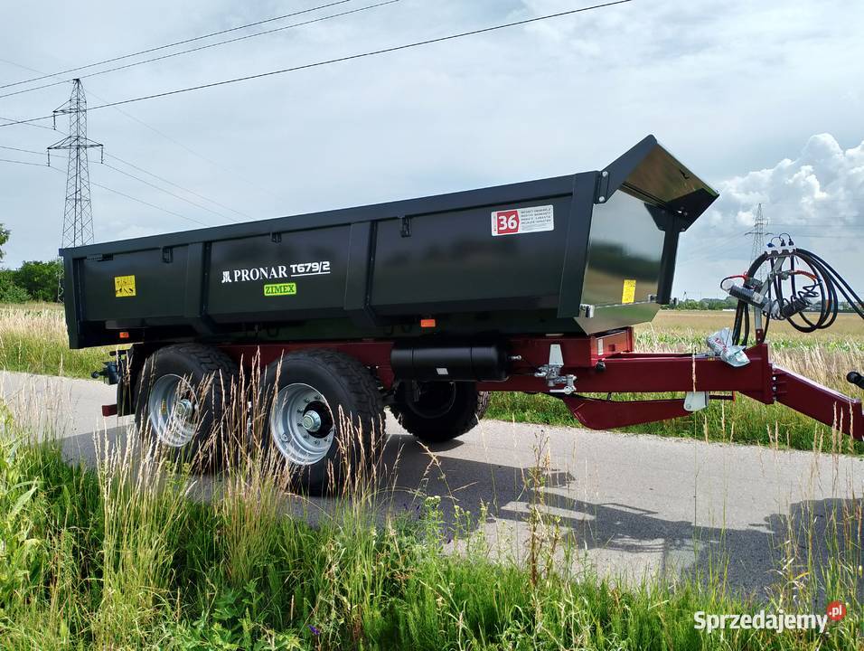 Przyczepa rolnicza KAMIENIARKA T6792 super łódzkie Łęczyca sprzedam