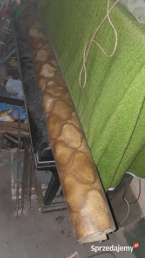 Gumolit gumoleum brązowy PRL kilka metrów Warszawa