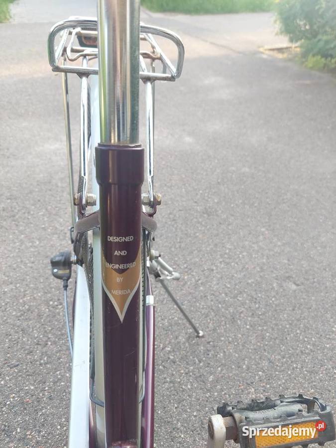 Rower miejski damka Merida 3 biegi koszyk ładny Miejskie Poznań