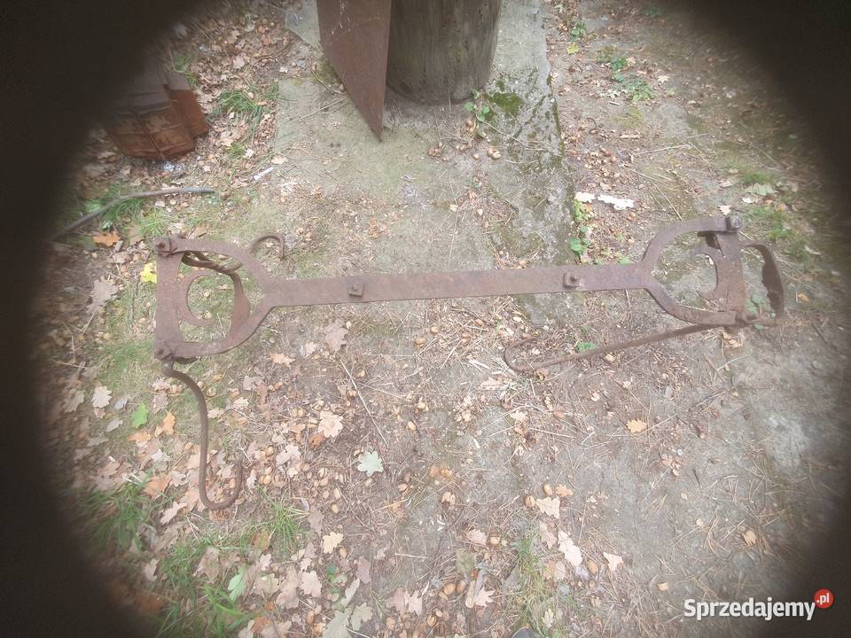 Stare okucie wozu konnego zaprzęgu antyk Warszawa