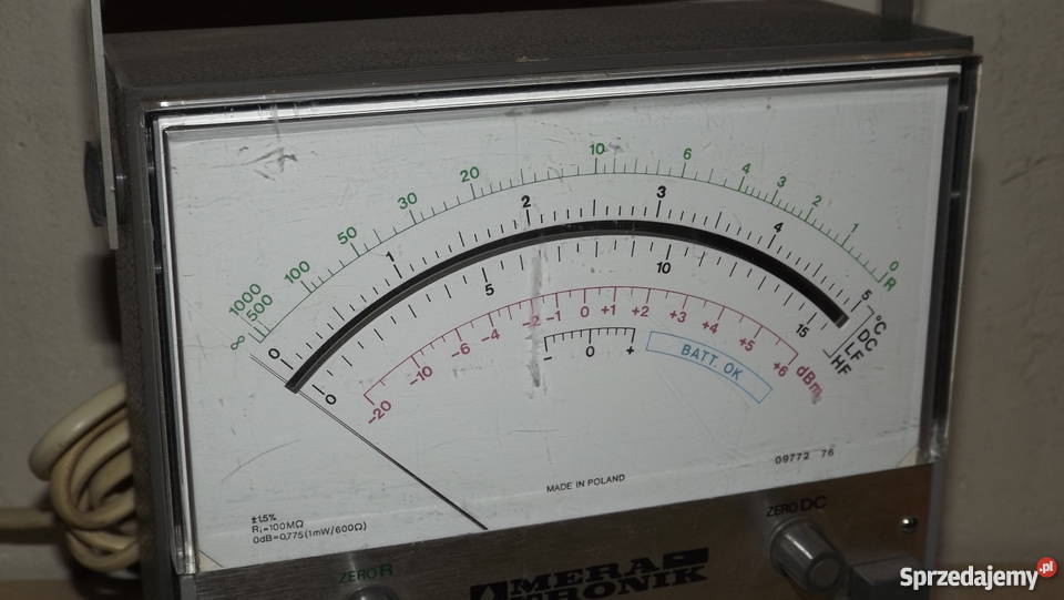 Miernik uniwersalny MeraTronik V640 Sprawny Grodziczno sprzedam
