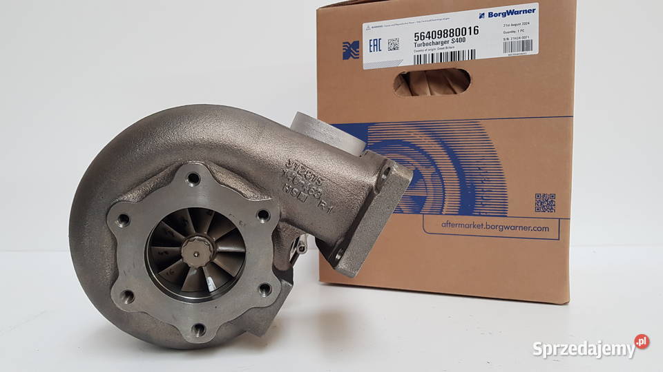 Nowa turbosprężarka firmy SCHWITZER 56409880016 Siedlce sprzedam