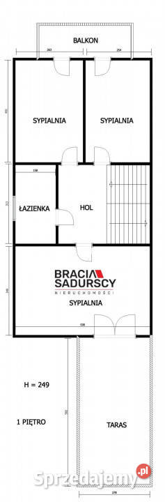 Dom bliźniak Kraków Józefa Marcika 14892m2 małopolskie