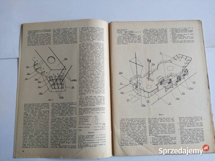 Mały Modelarz 561981 Niszczyciel ORP Błyskawica śląskie Dąbrowa Górnicza