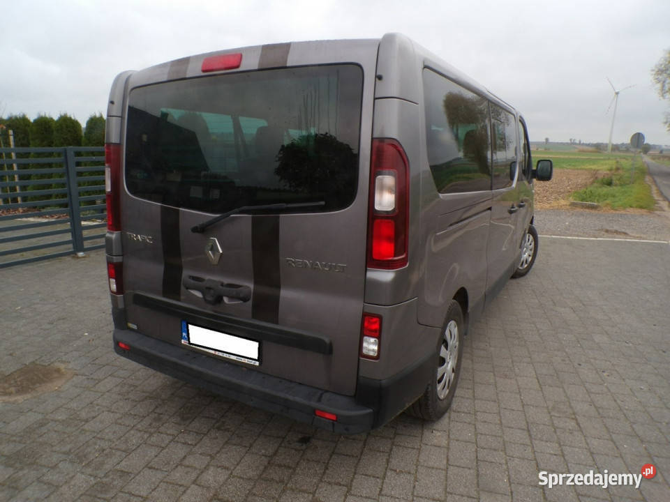 Renault Trafic renault trafic long 9 osobowy klimatyzacja Raszków