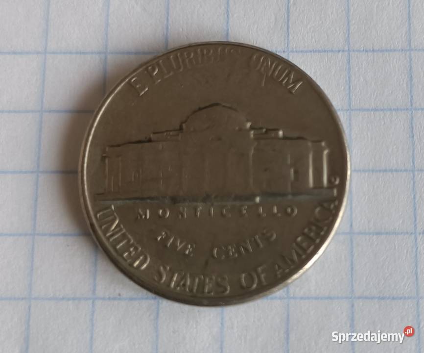 5 CENTÓW FIVE CENTS 1963 D USA Piszczac