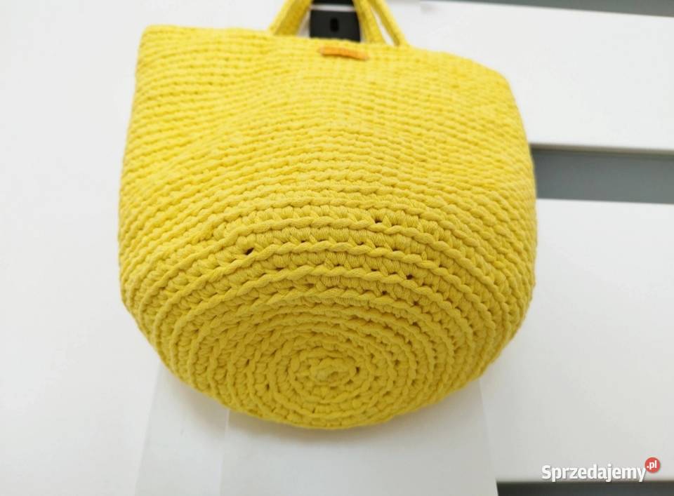 Torebka shopperka crochet ręczne robiona Piotrków Trybunalski