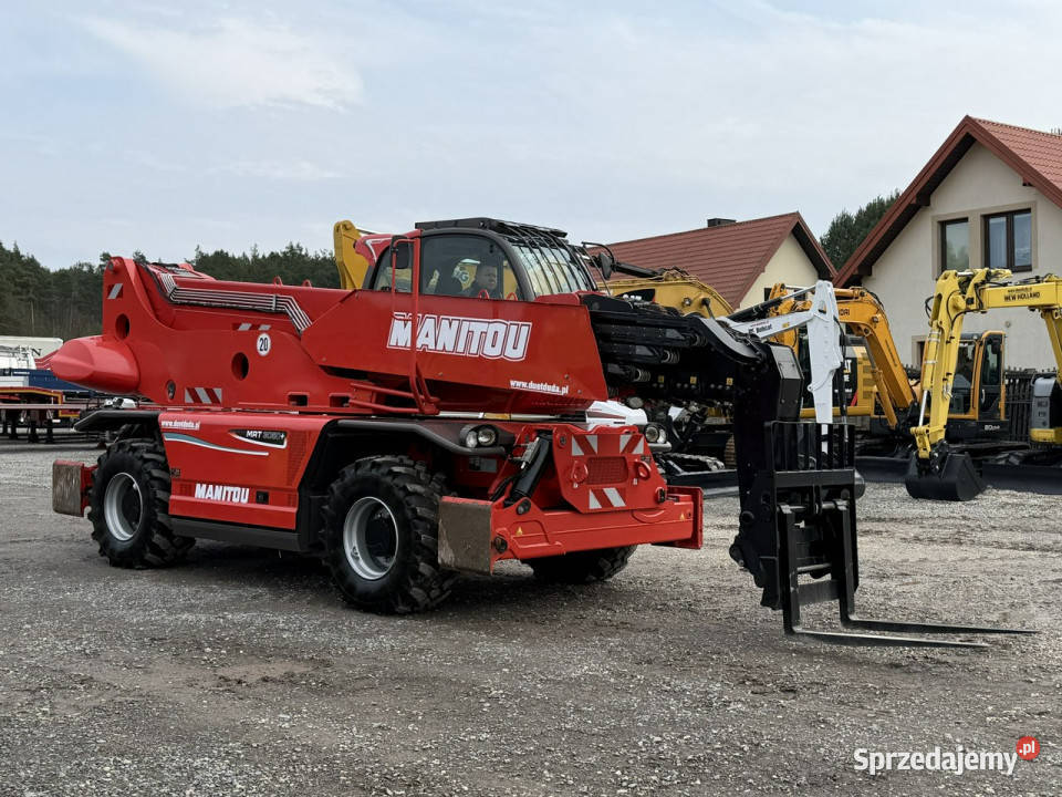 pozostałe Manitou MRT 3050 ROTO Ładowarka Widełki