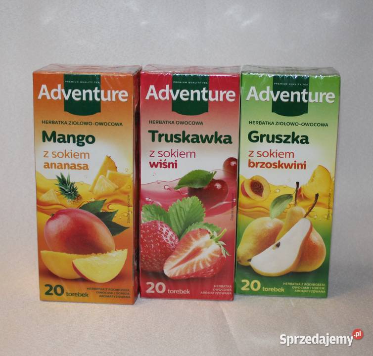 Herbata owocowa Adventure mango ananas truskawka Stare Miasto