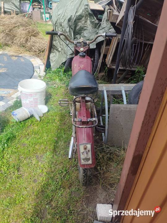 Motorower na pedały Wierchowina 1973r unikat Rok produkcji 1973 mazowieckie Łochów