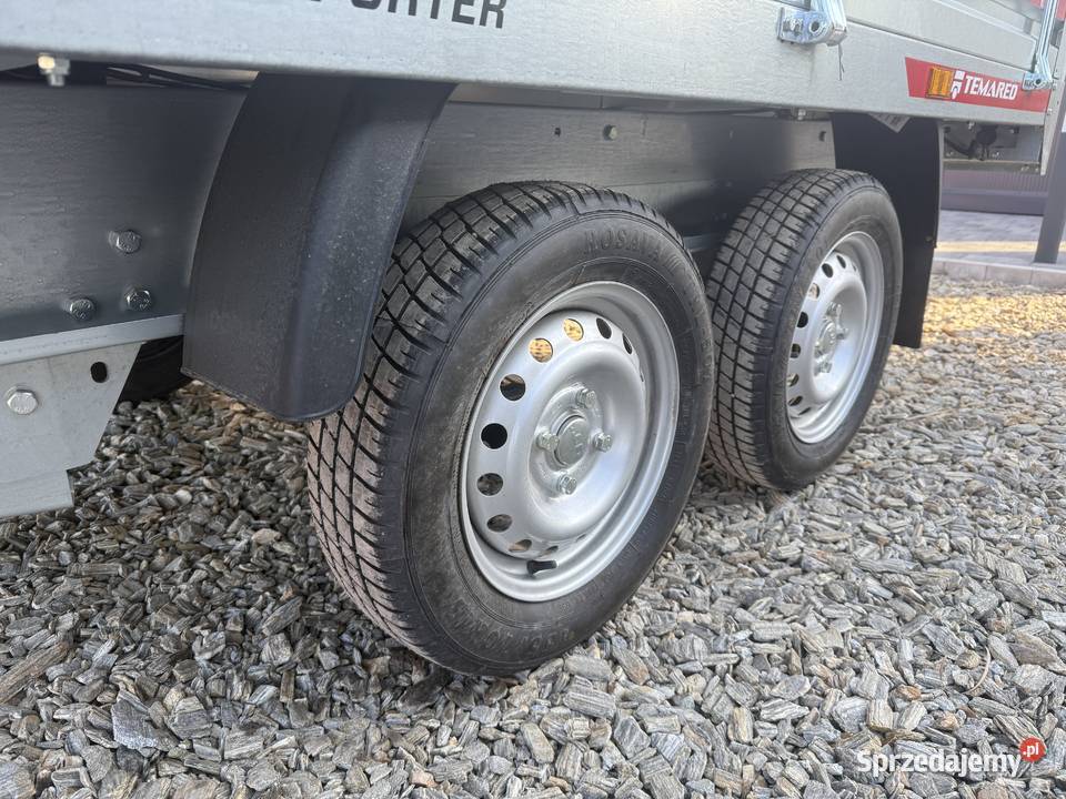 TEMARED TRANSPORTER 25152 przyczepka dwuosiowa Cegielsko