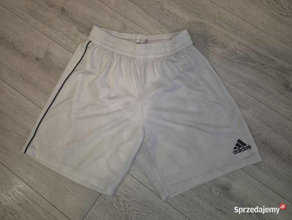 Spodenki szorty chłopiec Adidas 176M biały łódzkie Łódź