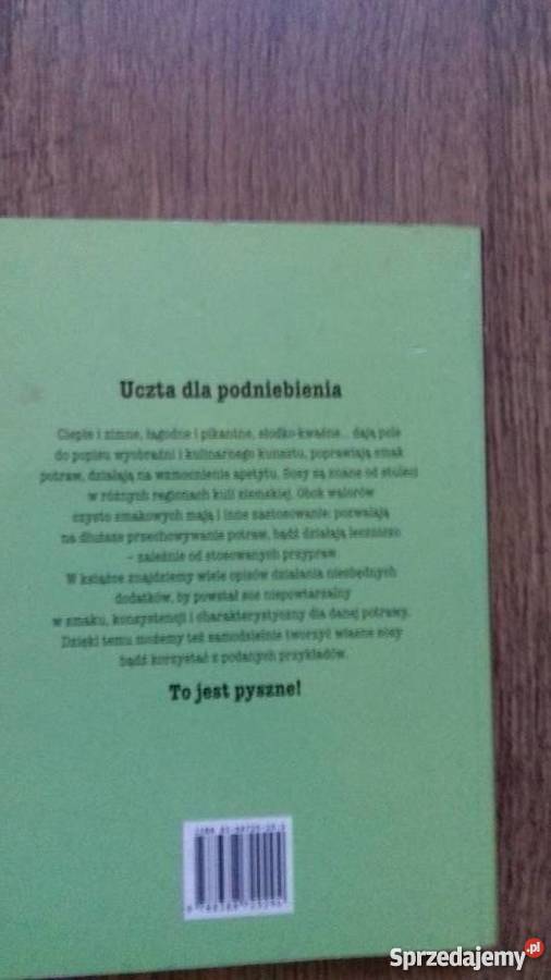 Przepisy 100 sosów Rok wydania 2007 warmińsko-mazurskie Iława