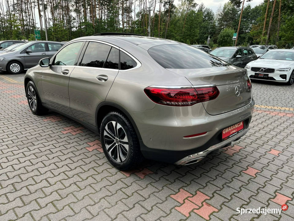 Mercedes GLC 200 Coupe Beżowe skóry Łopatki wielofunkcyjna kierownica mazowieckie