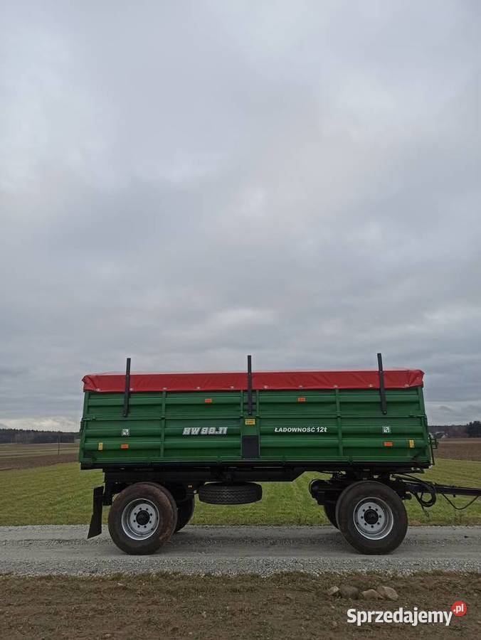 Przyczepa wywrotka Hw 8011 hl brandys d55 ifa Wróblew
