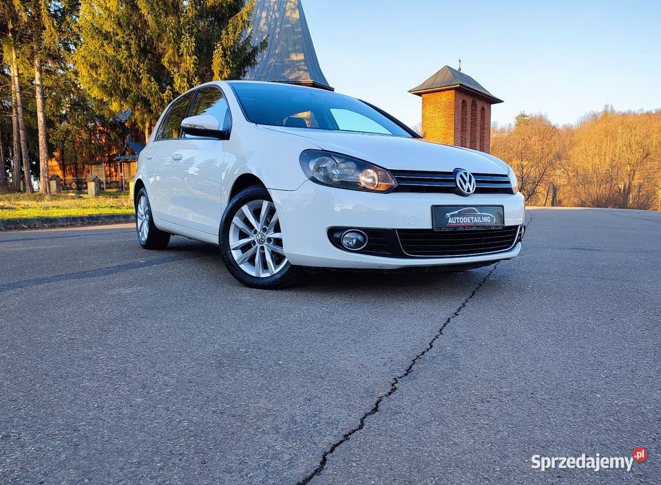 Ładny Volkswagen Golf VI 16 tdi 105 2010 prosto Domaradz