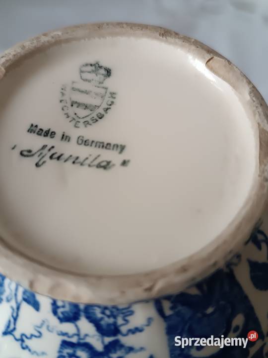 Stary zestaw porcelany wazon i wazonik Gorlice