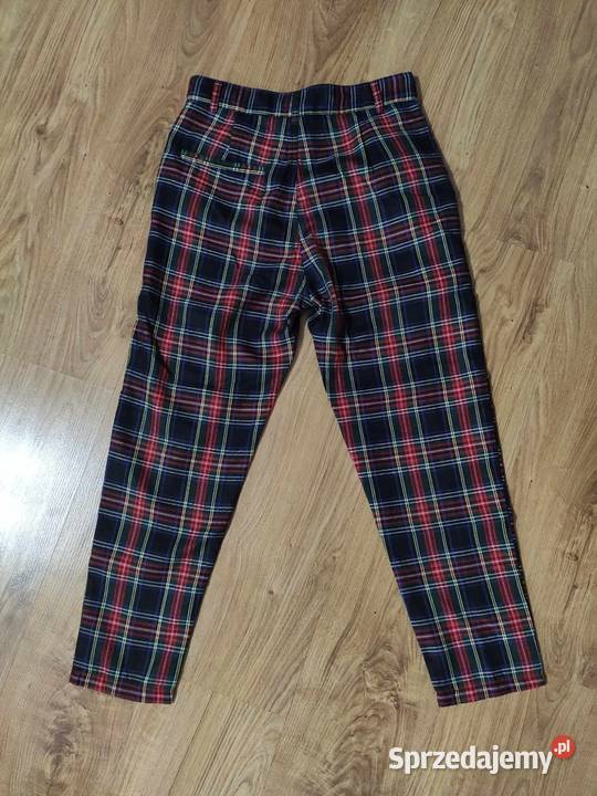 Spodnie w kratę AGORA Spodnie Hajnówka