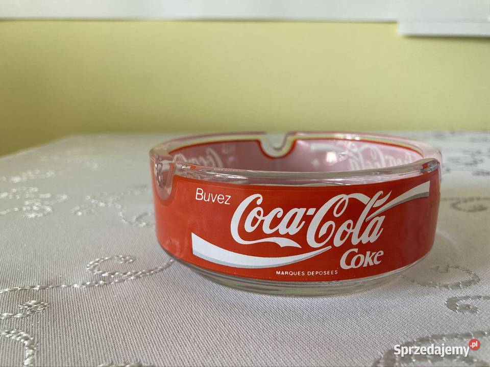 Popielniczka Ozdobna i Dekoracyjna Coca Cola Czerwionka-Leszczyny sprzedam