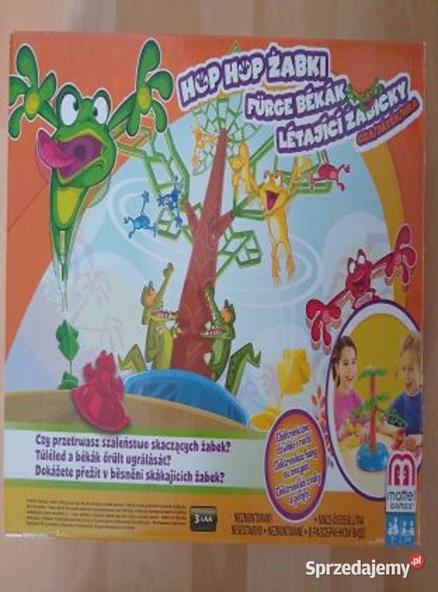 Gra Zręcznościowa Rodziny Skaczące Żabki np na Kultura i Rozrywka Warszawa