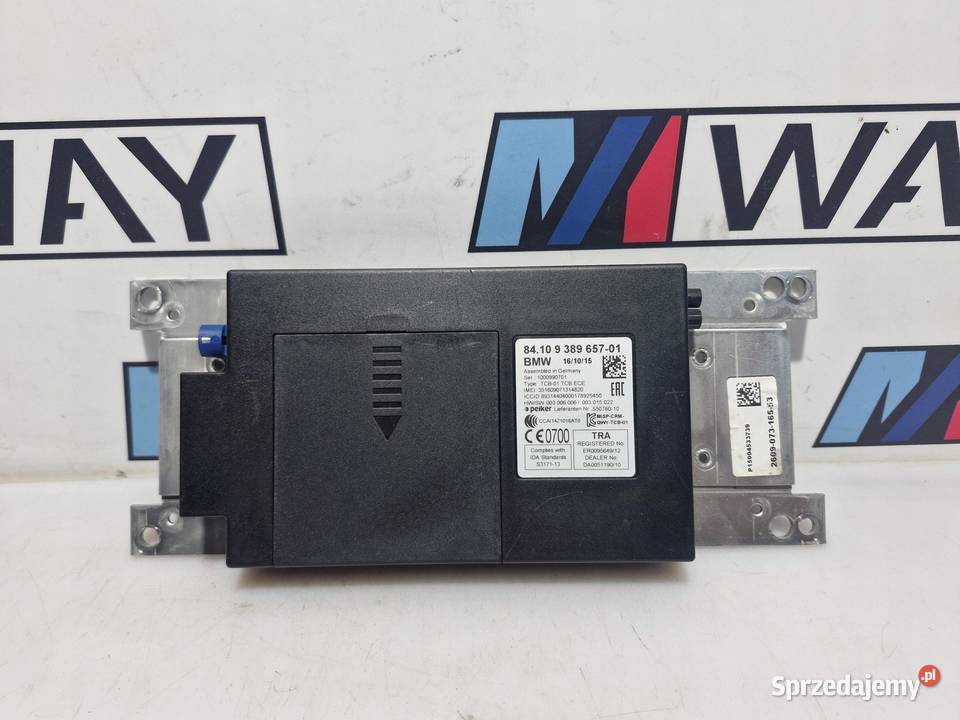 BMW X1 F48 MODUŁ STEROWNIK TELEMATIK 9389657