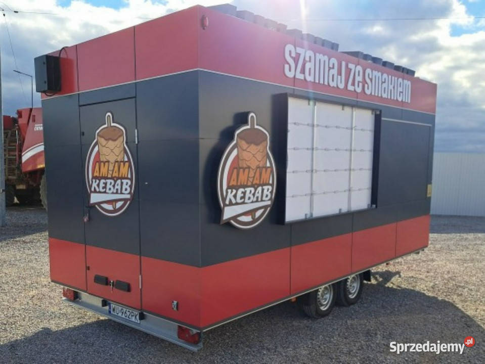 gastronomiczne ZP TRAILERS Poleasingowe Komorniki sprzedam