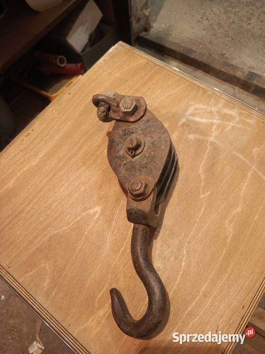 Stary bloczek okrętowy Pozostałe wielkopolskie Gostyń