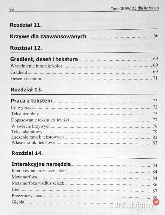 CorelDRAW X3 każdego Jacek Durski Rok wydania 2006 lubelskie Chełm